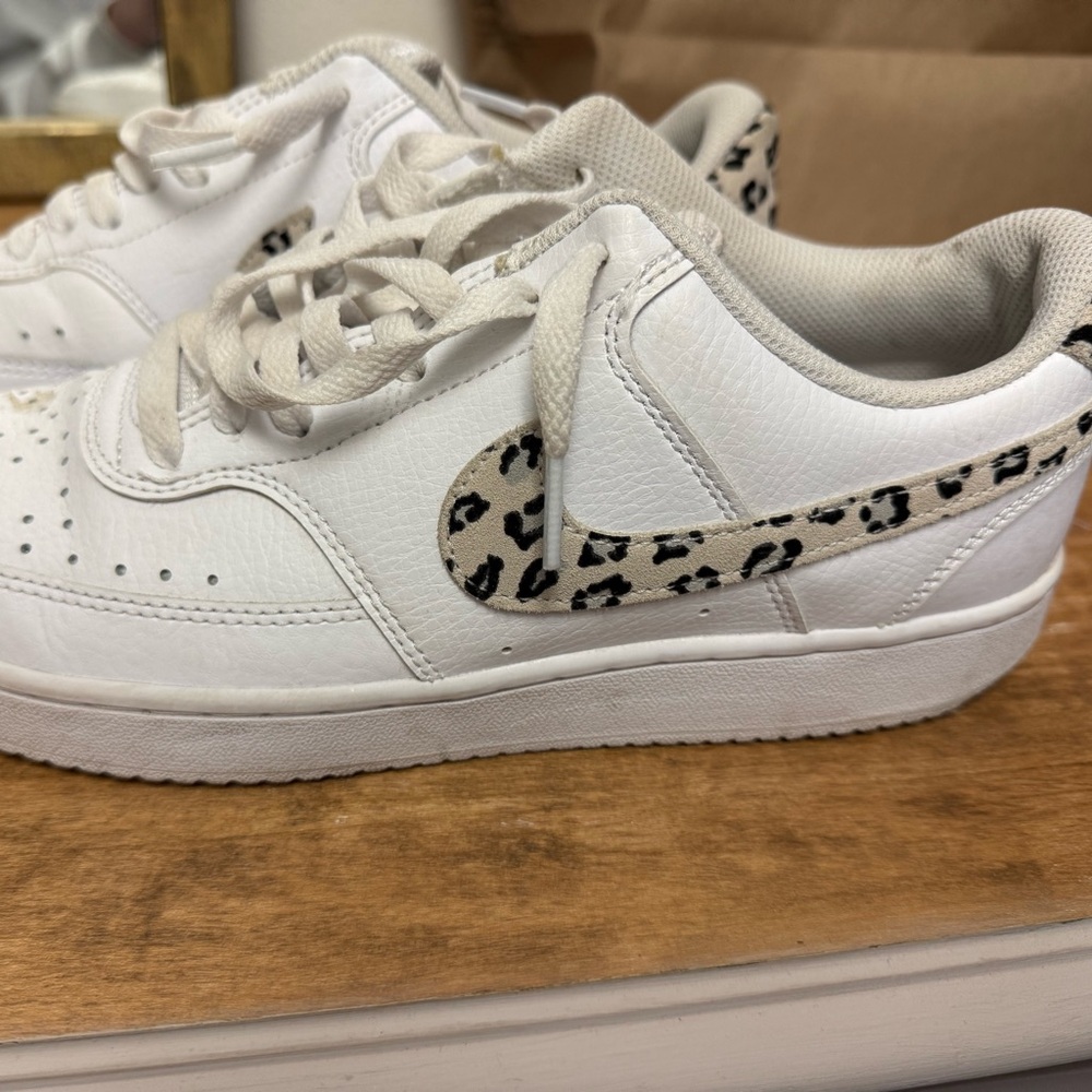 Nike Court Vision Low Leopard